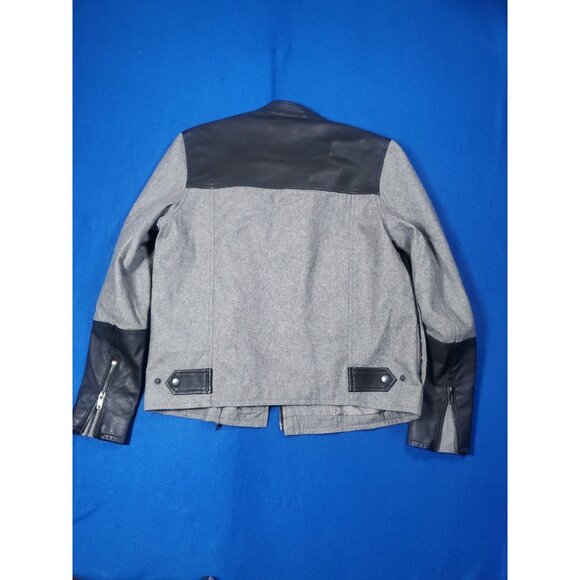 MTWTFSS Weekday Women Nikita Mix Jacket Biker Size XS NEW NWOT - Picture 15 of 16